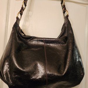 Hobo Lennox Black Leather Shoulder Bag